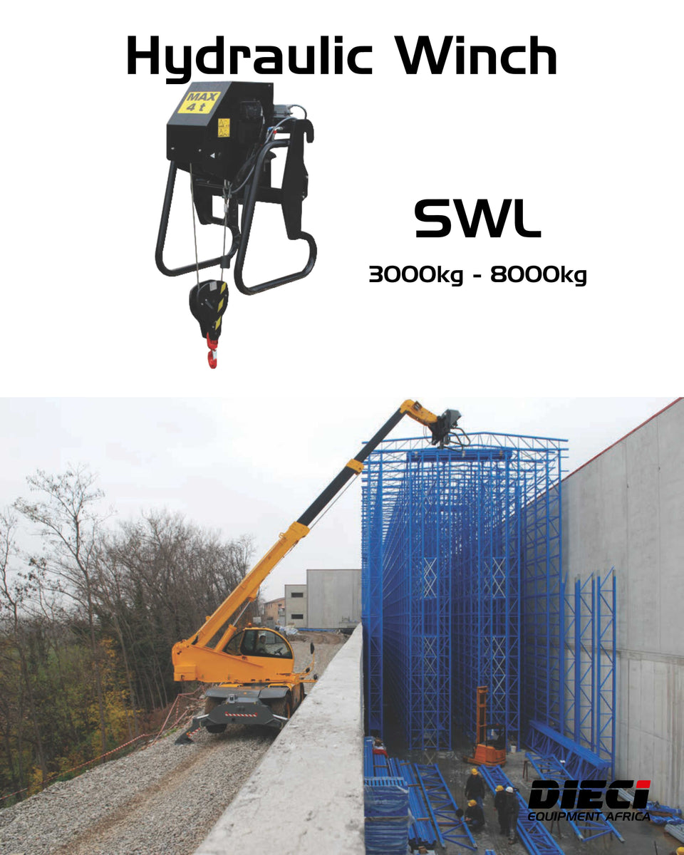 Hydraulic Winch Dieci Telehandlers (Pty) Ltd