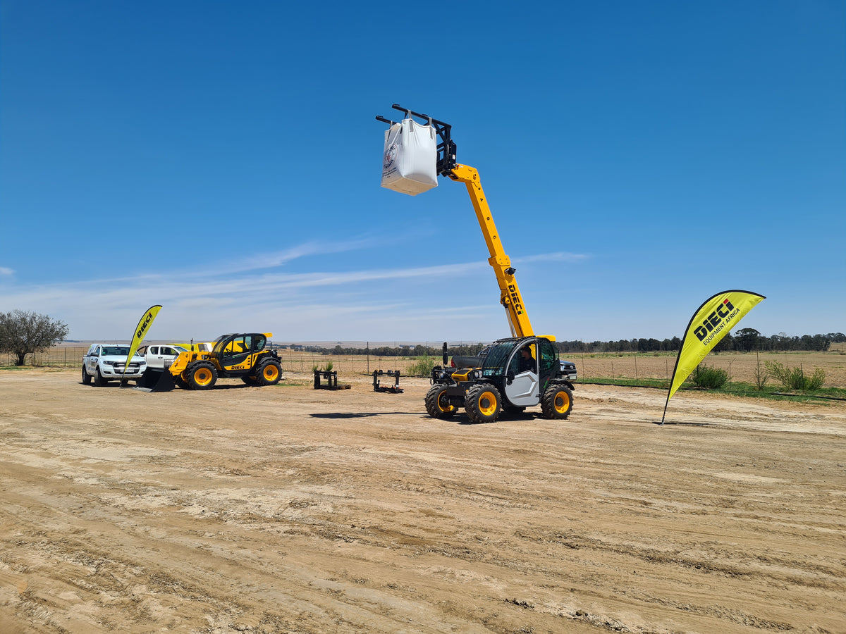 Telehandler Sacks Bulk Bag handling with Telehandlers – Dieci Telehandlers (Pty) Ltd