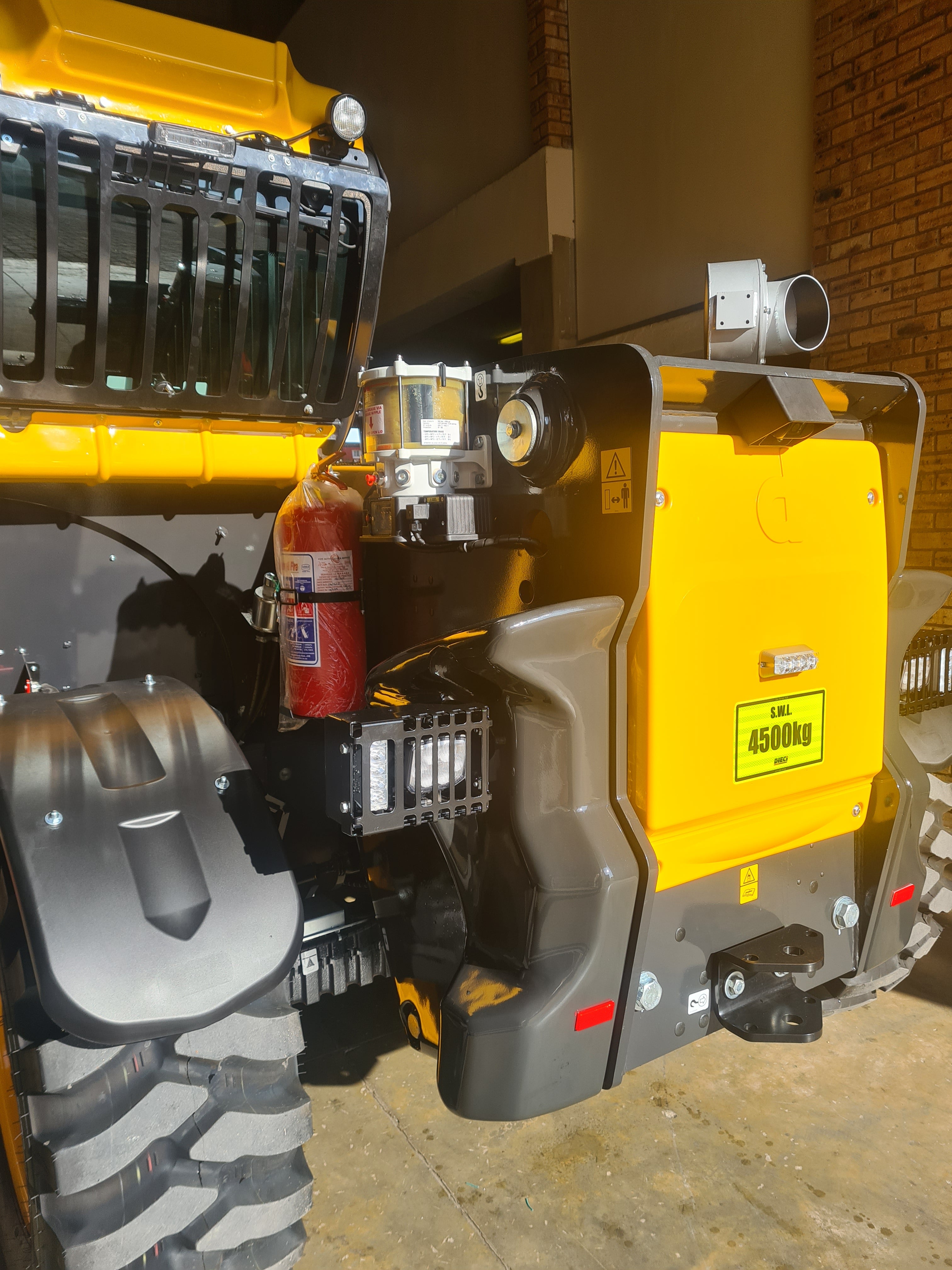 Dieci Samson 45.8 Underground Mine Spec Telehandler – Dieci ...