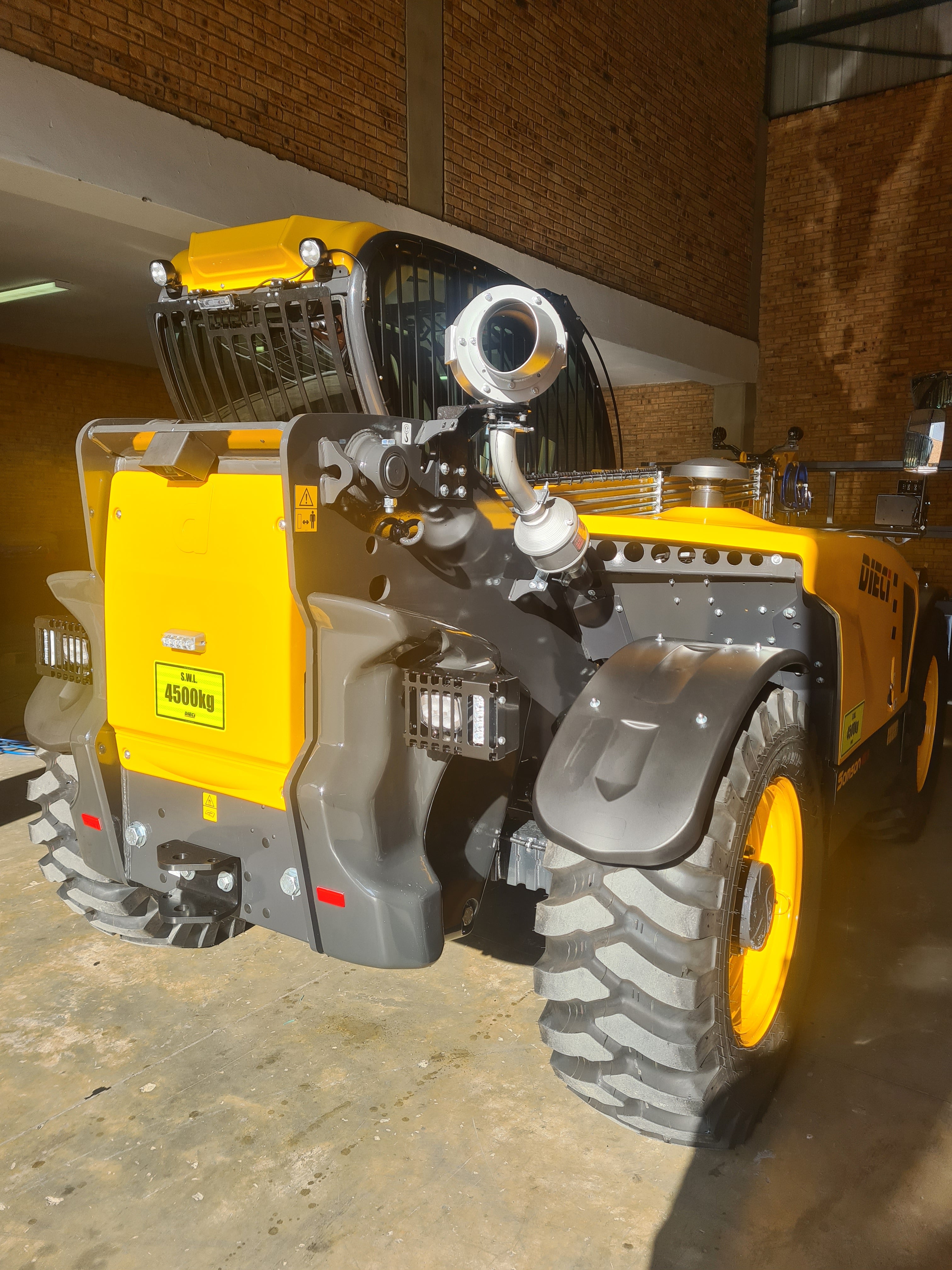 Dieci Samson 45.8 Underground Mine Spec Telehandler – Dieci ...