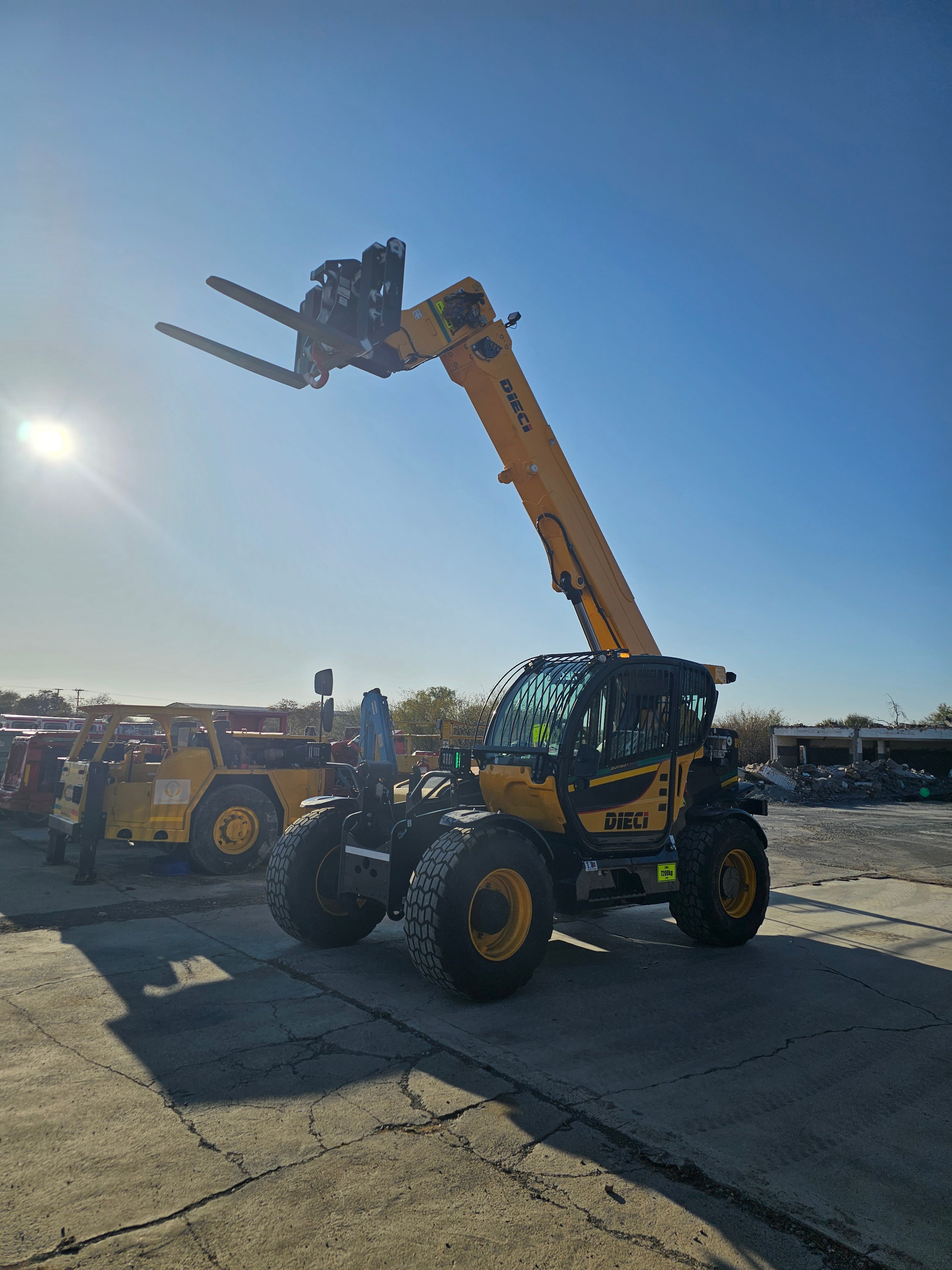 Dieci Samson 75.10 Underground Mine Spec Telehandler – Dieci ...