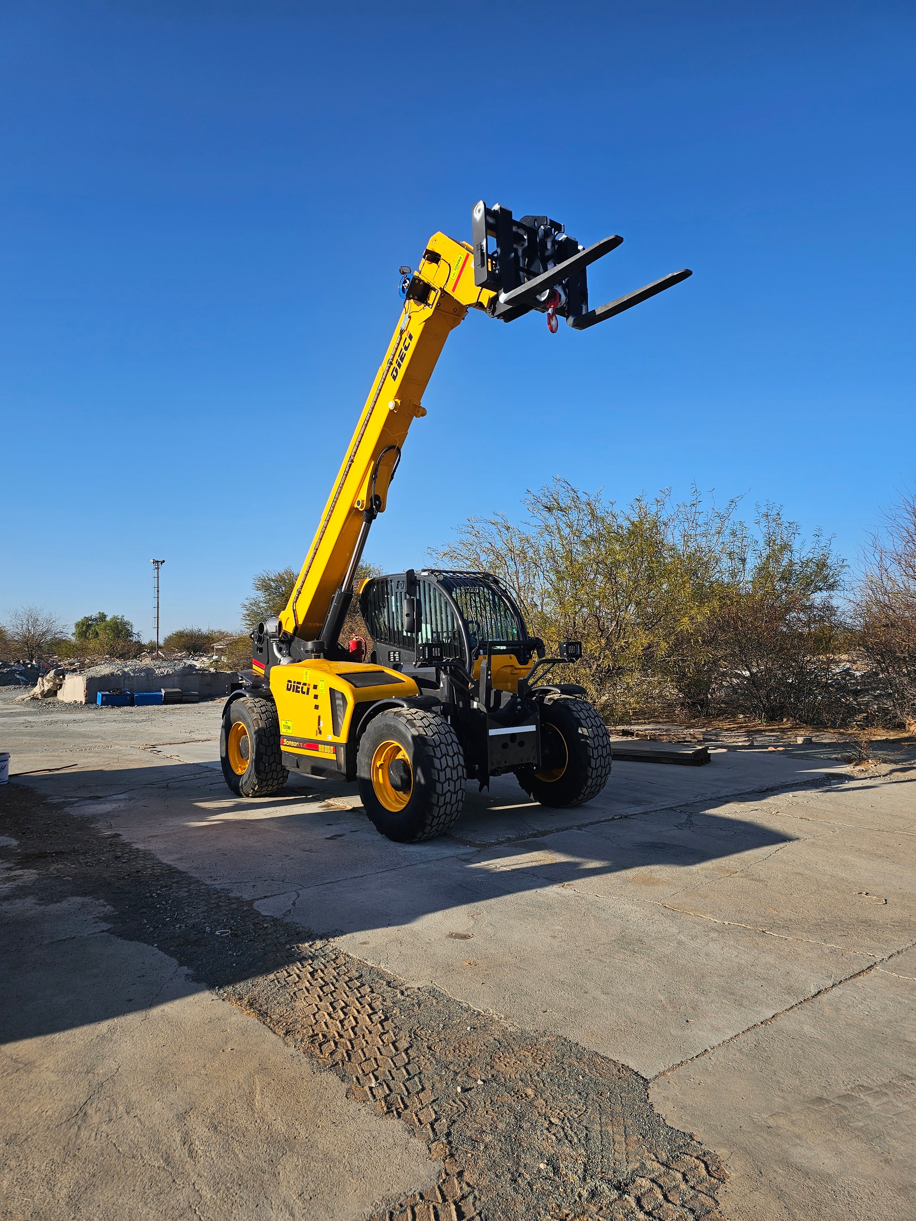 Dieci Samson 75.10 Underground Mine Spec Telehandler – Dieci ...