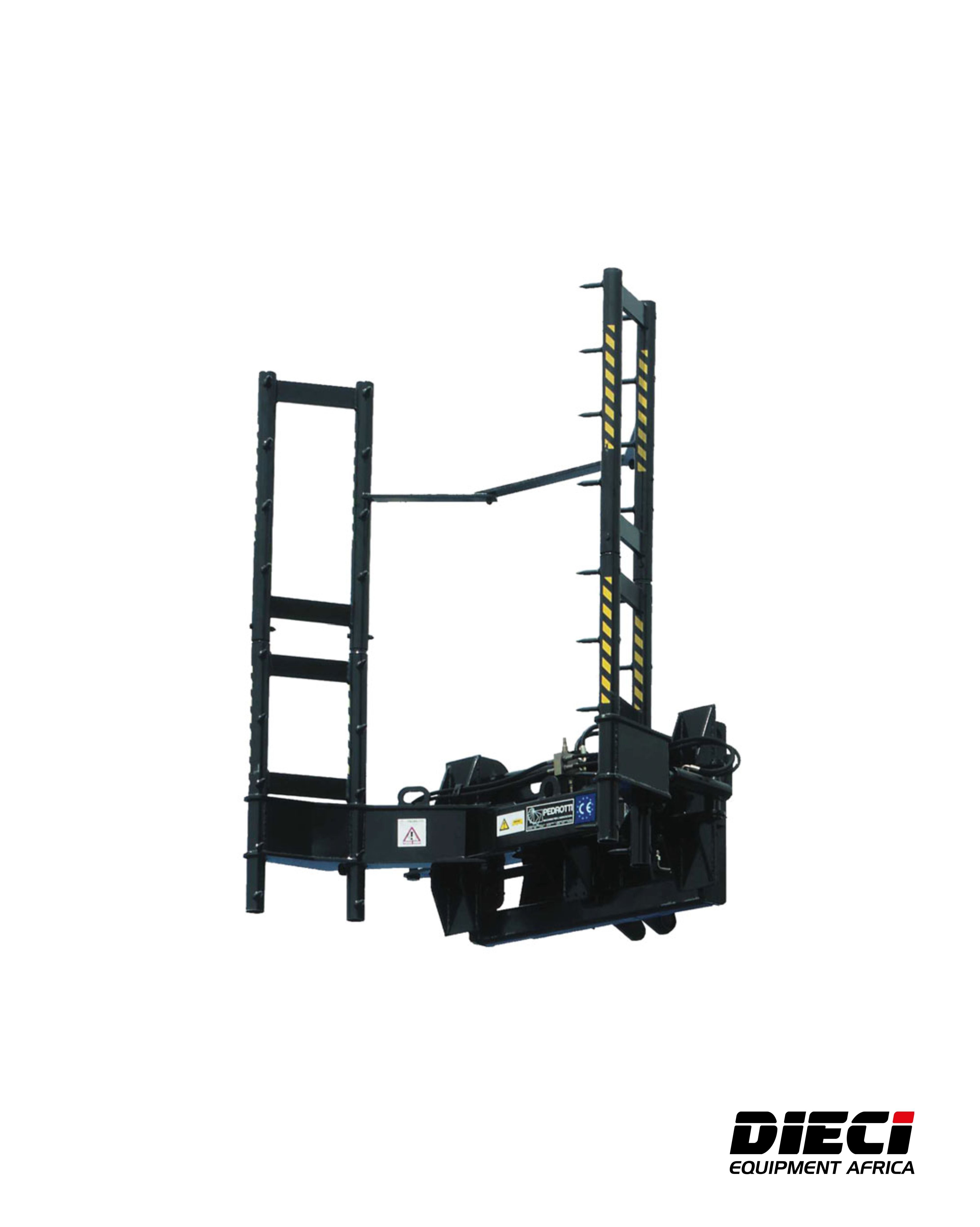 Telehandler Rib Clamp Round Bale Clamp Telehandler Attachment – Dieci Telehandlers (Pty) Ltd