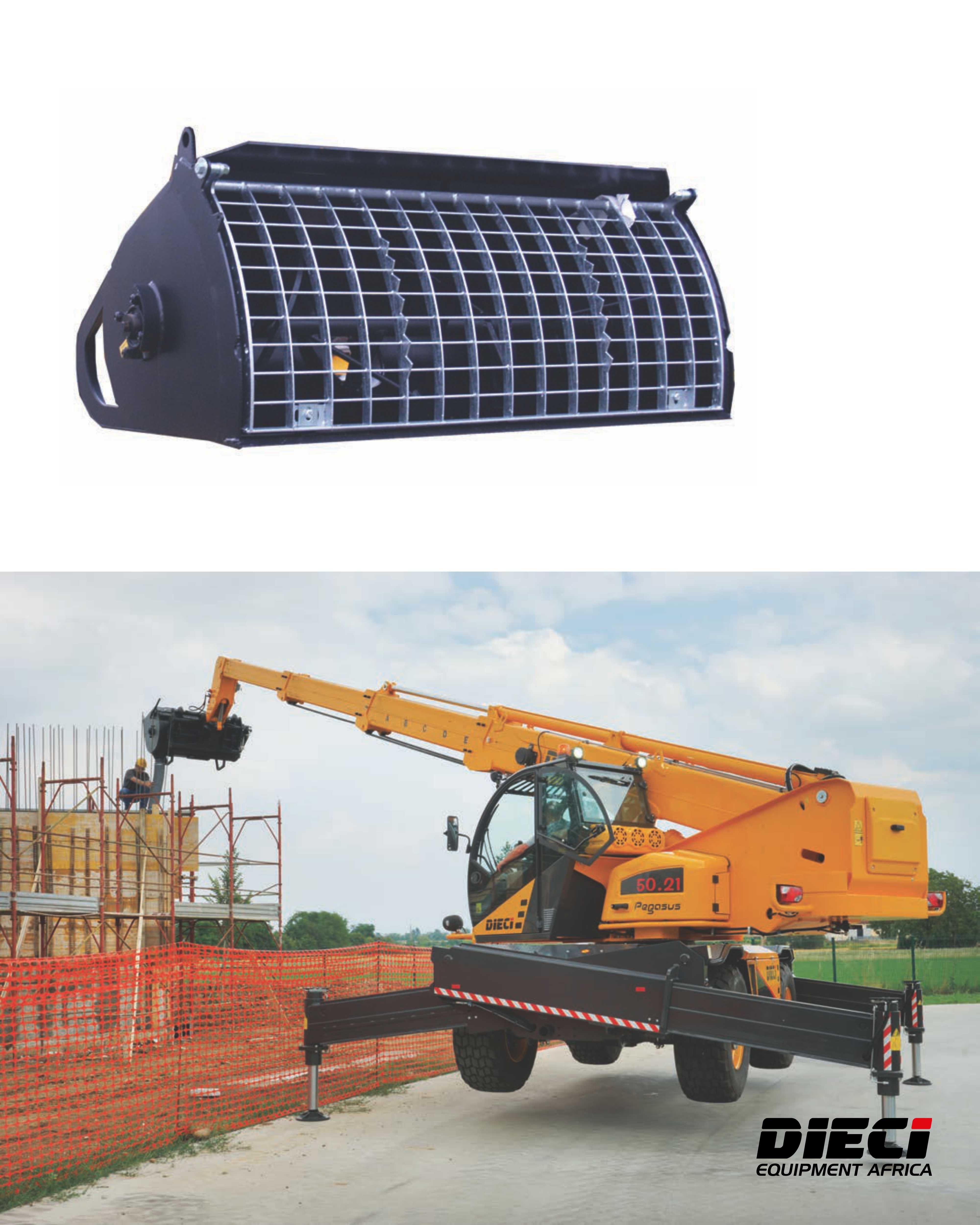 Dieci Telehandler Bucket at Samantha Tennant blog