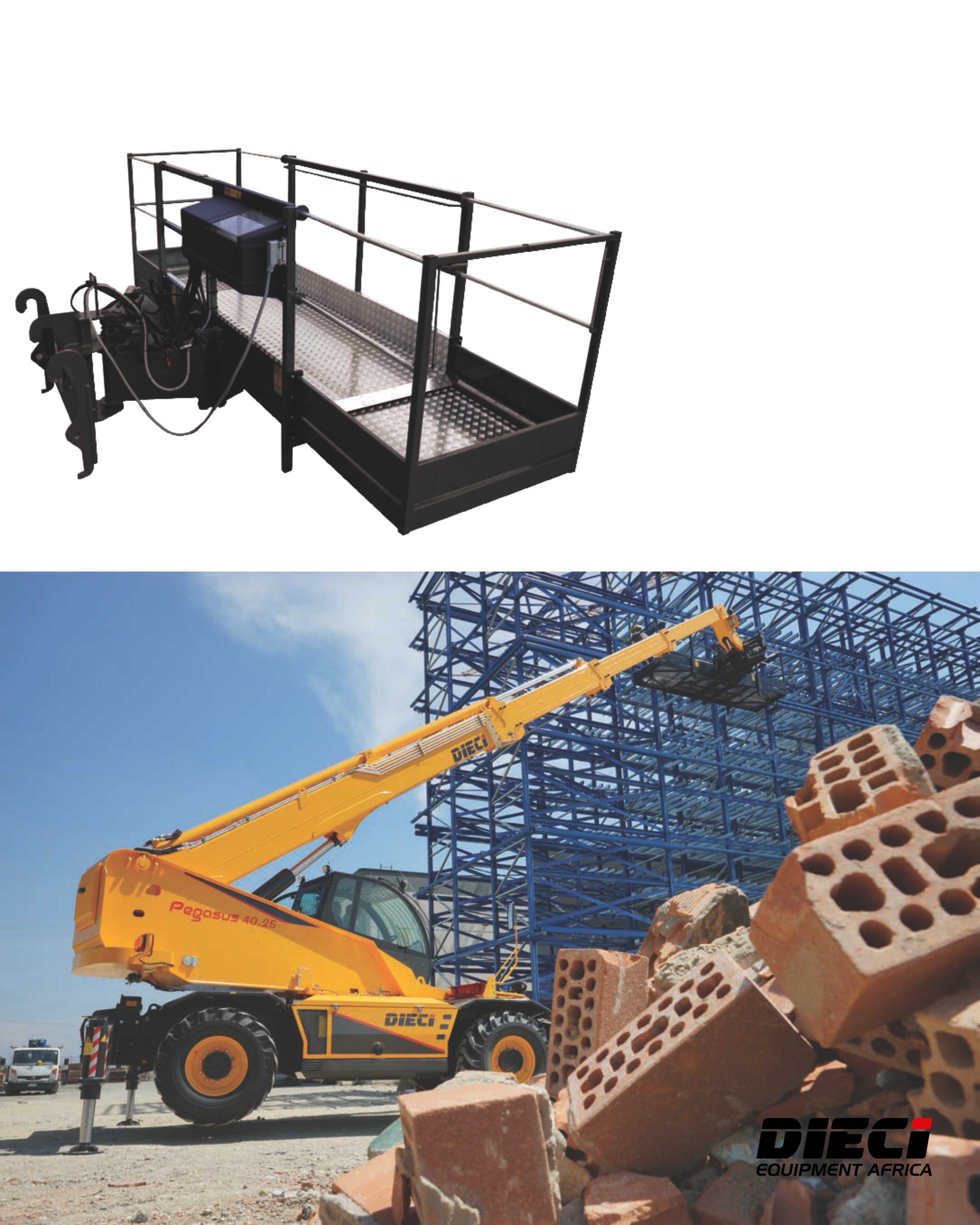 Telehandler Baskets – Dieci Telehandlers (Pty) Ltd